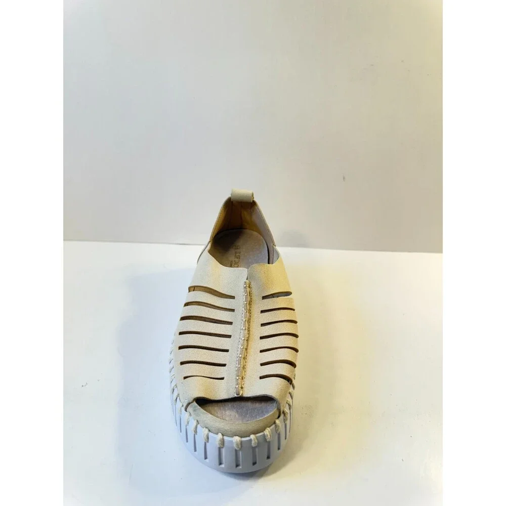 Ilse Jacobsen Slip On Womens Sneakers Tulip 9376 Beige EU 38 US 8
